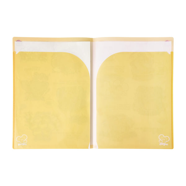 Pokemon Mogu Mogu Watching A4 2-Pocket Clear File Folder