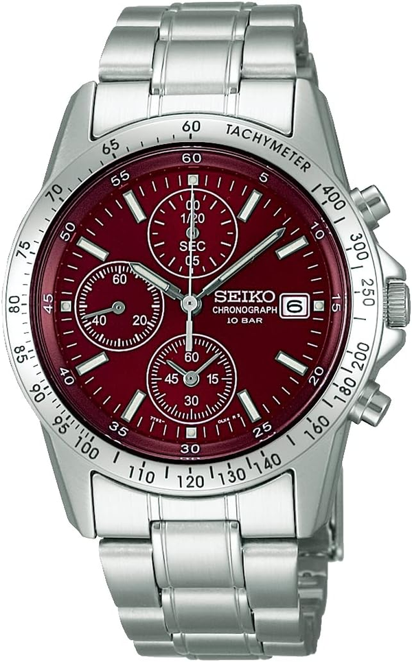 Seiko Spirit SBTQ045 Quartz Chronograph Watch