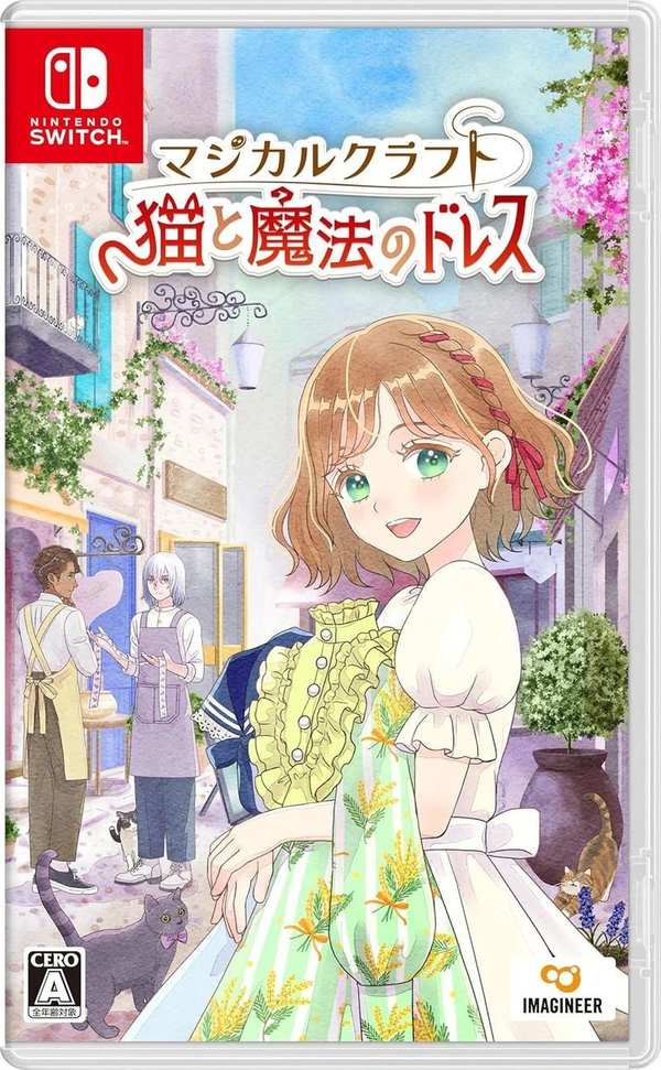 Nintendo Switch Magical Craft Cats & Magical Dresses Simulation Game Japanese