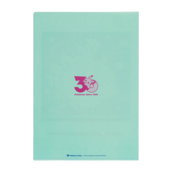 Pokemon Timeless Adventure Johto A4 Clear File Folder