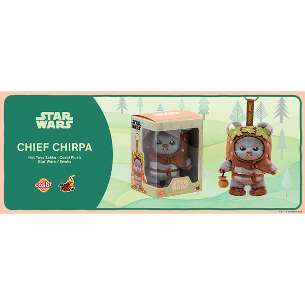Hot Toys ZAKKA Cosbi Plush Star Wars: Ewoks – Chukha Figure
