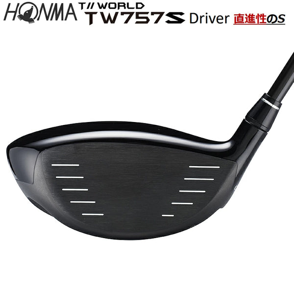 HONMA T//WORLD TW757 Type-S 2022 Driver Right-Hand 9° Adjustable Loft Titanium Head Vizard Carbon Shaft S-Flex
