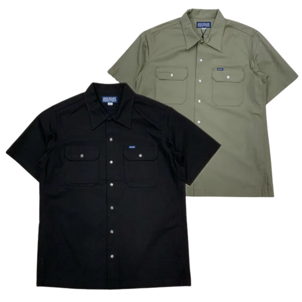 Iron Heart IHSH-415 Ripstop Mechanic Short Sleeve Shirt