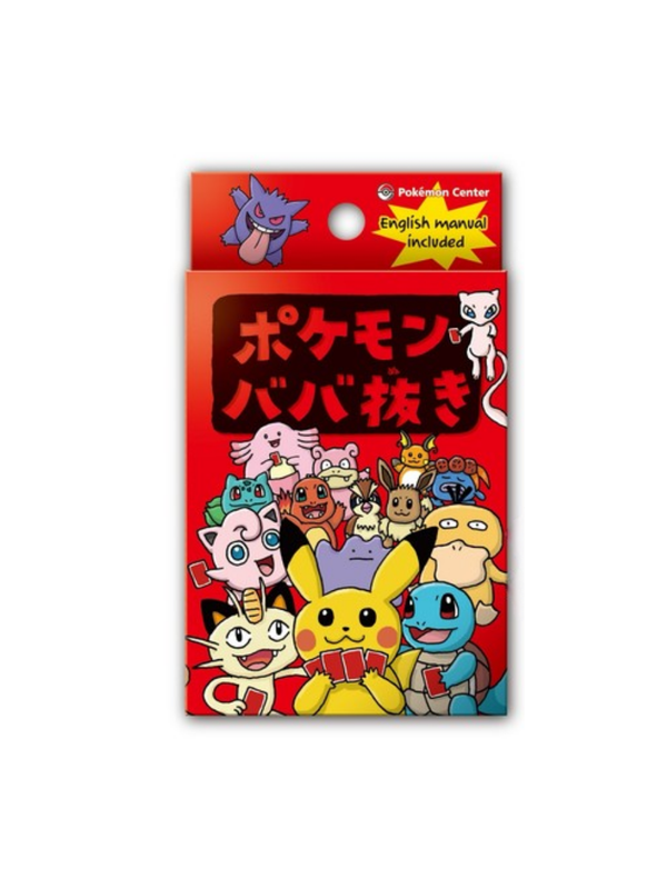 Pokemon old maid card deck playing card pokemon center limited Japanese