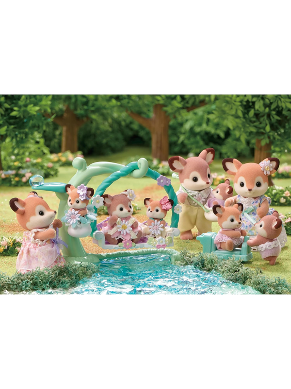 Sylvanian Families EPOCH FS-53 Deer Family Set Dolls Calico Critters