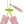 Load image into Gallery viewer, Sylvanian Families Calico Critters Cherry Baby Rabbit Pink Keychain
