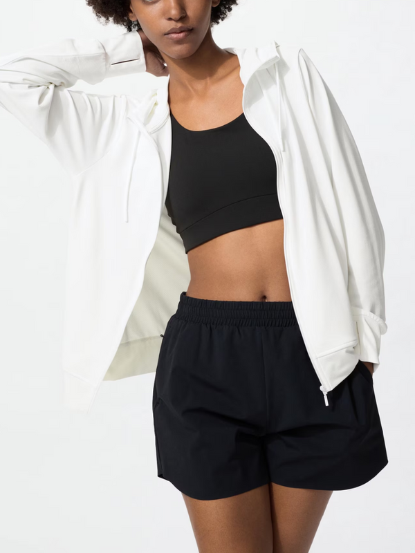 UNIQLO 483278 AIRism UV Cut Full-Zip Hoodie