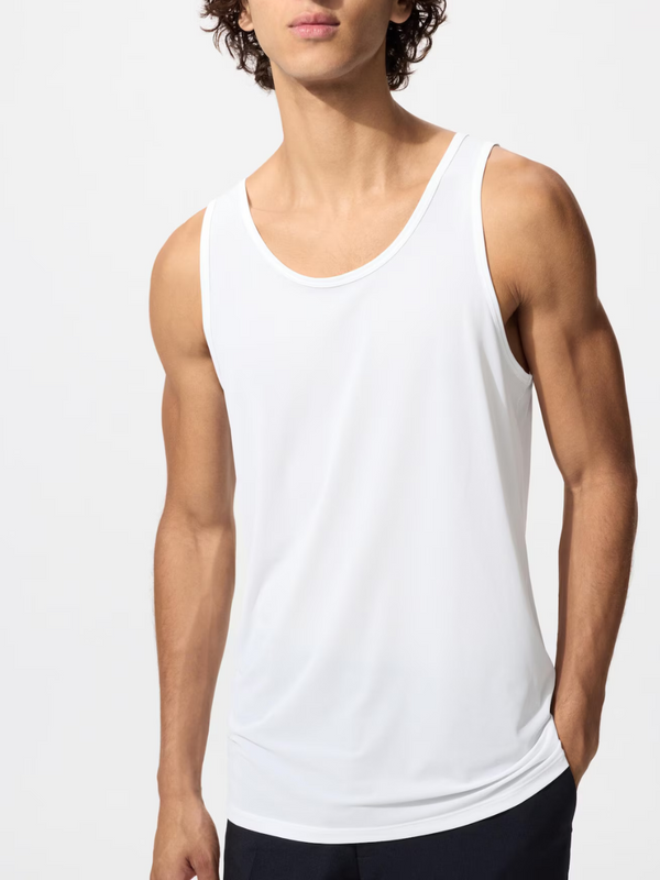 UNIQLO AIRism Men's Deodorant Mesh Tank Top