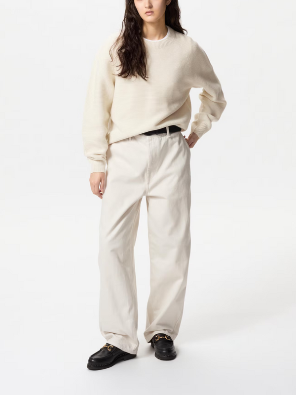 UNIQLO 3D Knit Sweater S-4XL Long-Sleeve Crew-Neck Pullover