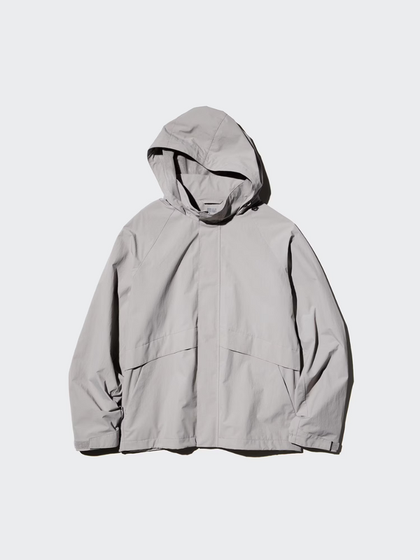 UNIQLO Windproof Stand Blouson Hooded Water-Repellent Men