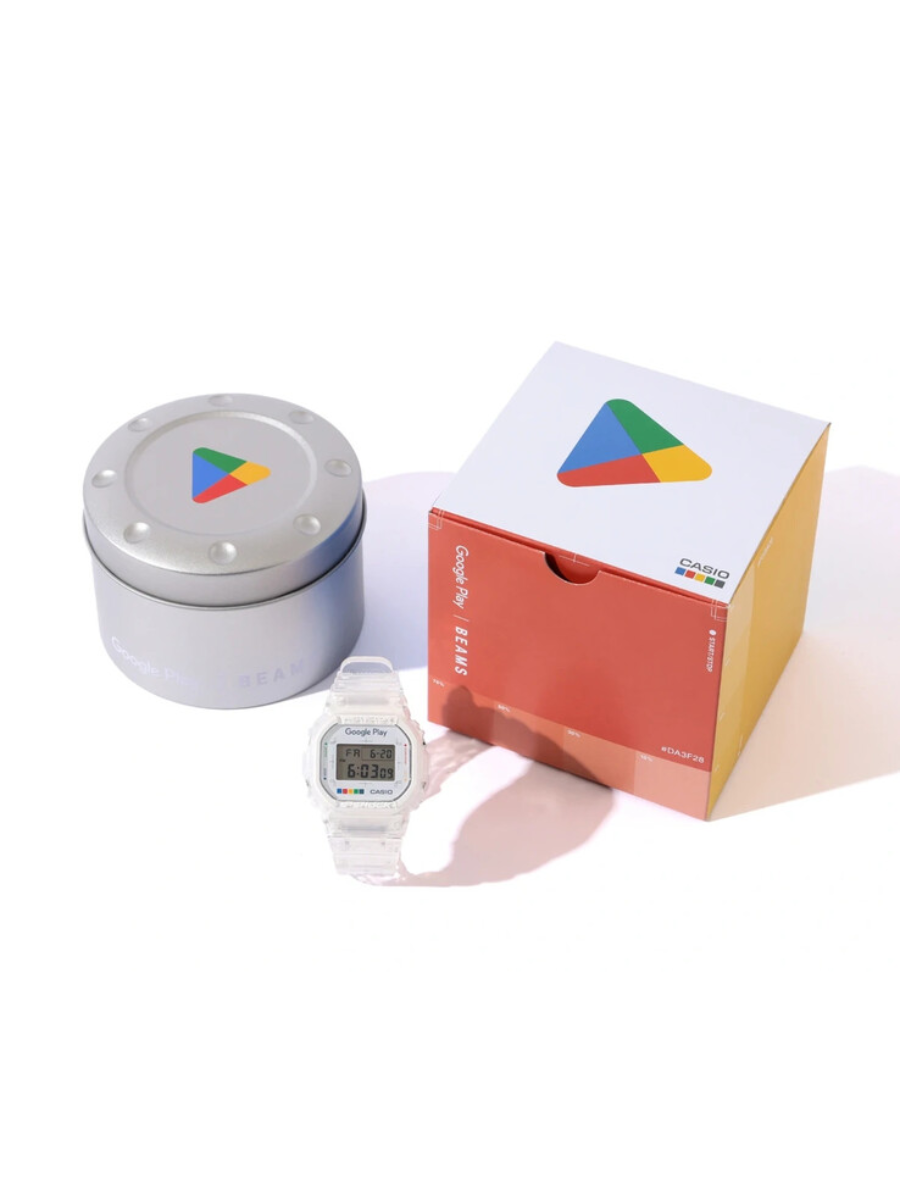 Google Play × BEAMS × G-Shock DW-5600UE Digital Watch – HARUYAMA