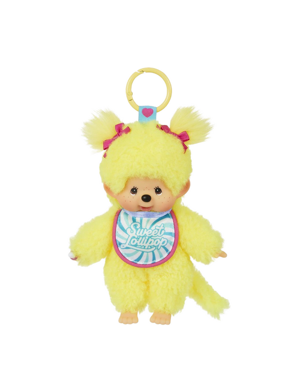 Monchhichi Sweet Lollipop Keychain Plush Doll