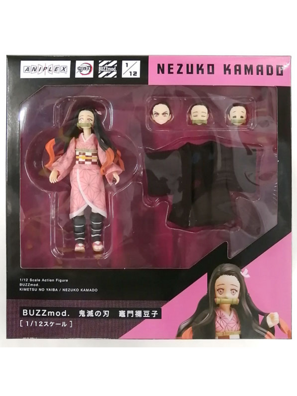 Demon Slayer Aniplex BUZZmod Nezuko Kamado 1/12 Scale Action Figure