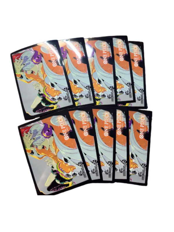 One Piece Card Game Official Card Sleeves Halloween Uta Design (70 Sleeves)
