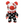 Load image into Gallery viewer, Chax GP Gloomy Bear Plush Sketchy Clown Halloween
