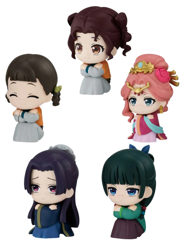 The Apothecary Diaries Anime Machibouke Capsule Toy Full Set of 5 Figures Gacha