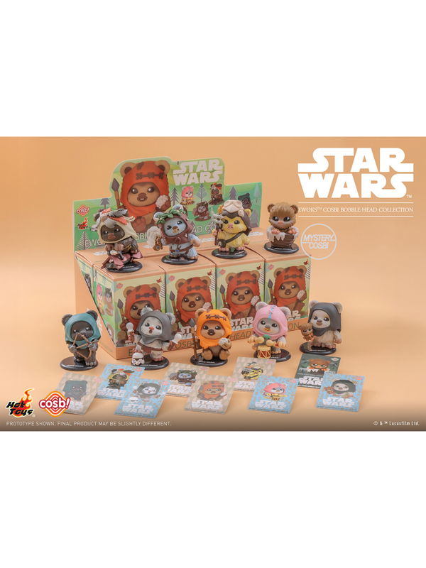 Hot Toys Cosbi Star Wars Ewoks Series 1 Blind Box Mini Figure