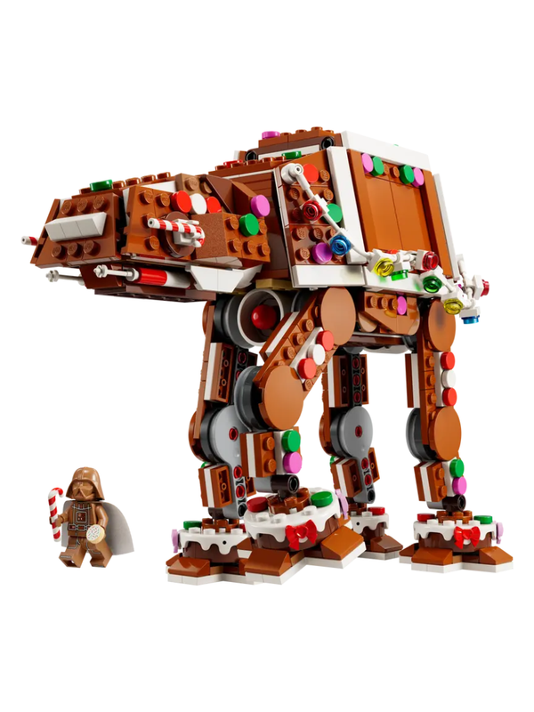 LEGO Star Wars AT-AT Walker Gingerbread Edition 40806 Christmas Holiday Building Set