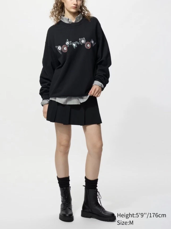 Uniqlo Pokemon UT Trading Cards Sweatshirt