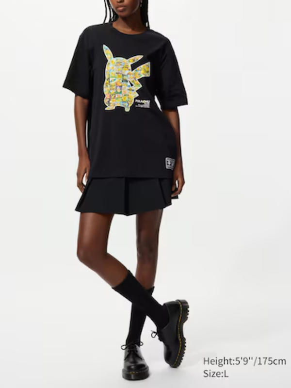 UNIQLO Pokemon Trading Card Art Unisex Long Sleeve T‑Shirt 475742