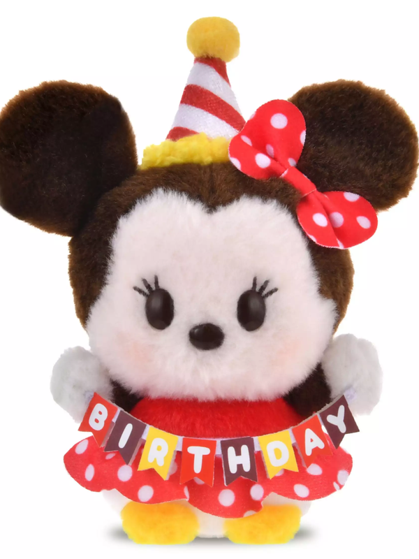 Disney Urupocha-chan Birthday Minnie Plush Toy
