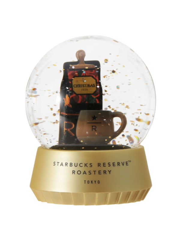 Starbucks Reserve Roastery Snow Globe Holiday 2025 Christmas Decoration Ornament