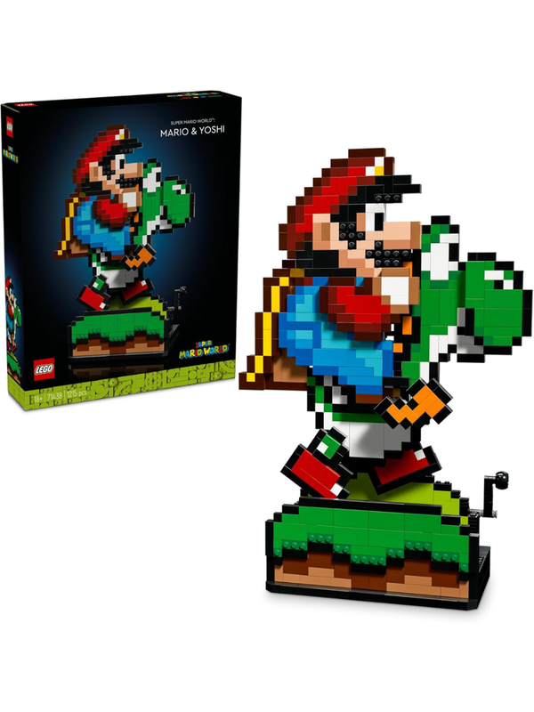 LEGO 71438 Super Mario World Mario and Yoshi Building Set
