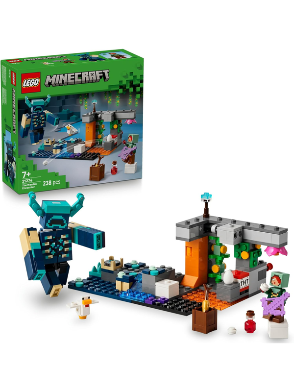 LEGO 21274 Minecraft Warden Building Set