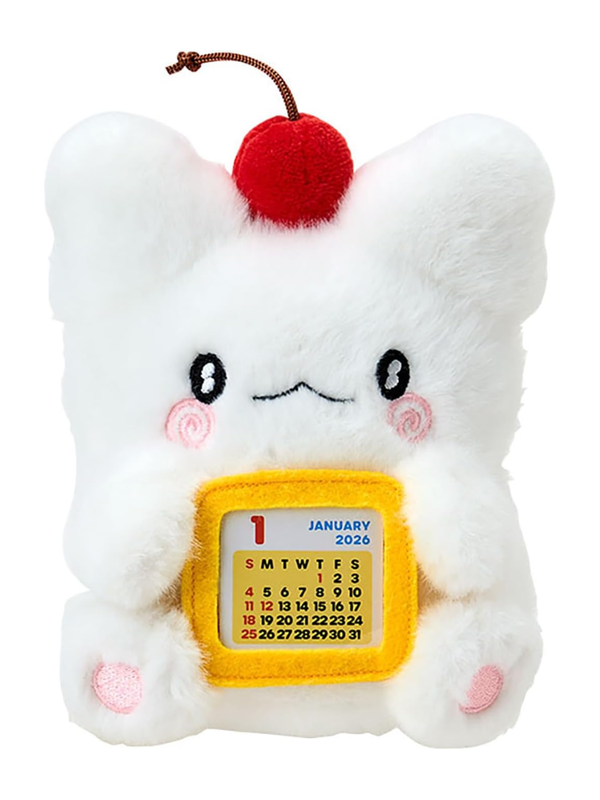 Sanrio 622877 Plush Calendar 2026 Ghostly Ghost Tabletop Desk Calendar