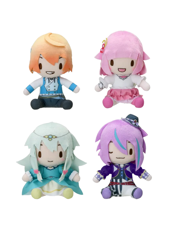 SEGA Project SEKAI Fuwapuchi Mini Plush – Wonderlands x Showtime 4-Style Collection