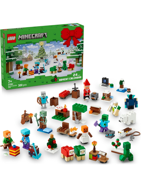 LEGO Minecraft Advent Calendar 2025 Set