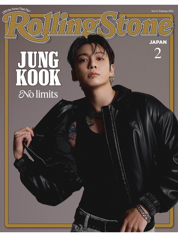 Rolling Stone Vol.33 Feb 2026 Magazine (JUNG KOOK Double Cover) Japanese