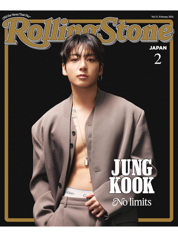 Rolling Stone Vol.33 Feb 2026 Magazine (JUNG KOOK Double Cover) Japanese