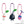Load image into Gallery viewer, PIKMIN Mascot Mini Plush Toy Keychain Sell Separately Nintendo Official Japan
