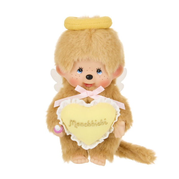Sekiguchi Monchhichi Love Happy Angel Boy Plush Doll S Size