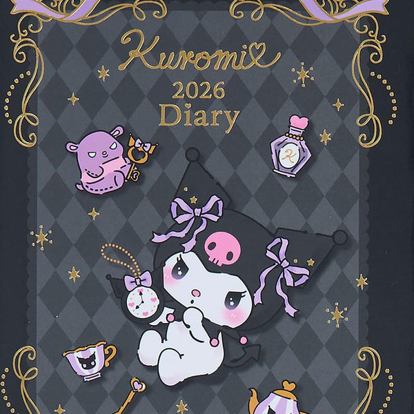 Sanrio Kuromi B6 Square Planner 2026
