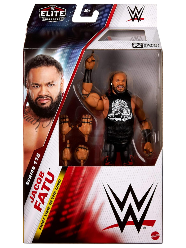 Mattel WWE Elite Series Jacob Fatu Action Figure