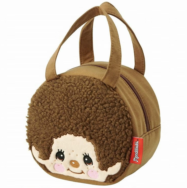 Skater Monchhichi Kids Lunch Bag Sweat Fabric Mini Tote