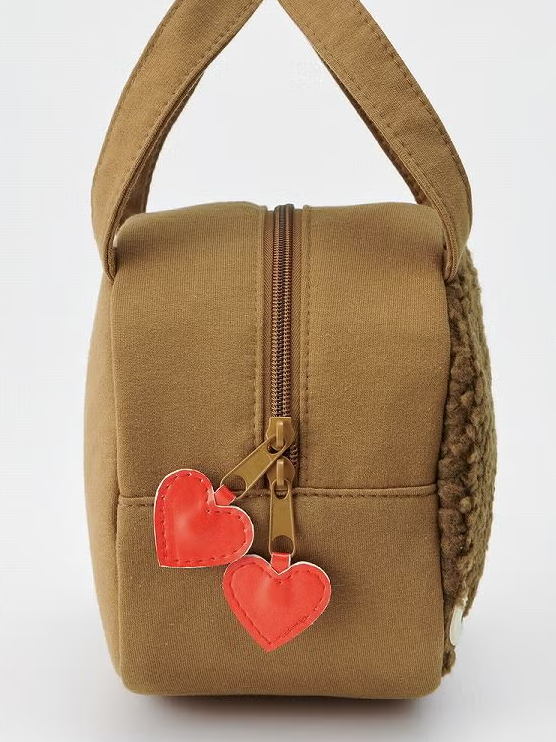 Skater Monchhichi Kids Lunch Bag Sweat Fabric Mini Tote