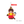 Load image into Gallery viewer, Monchhichi x Chibi Maruko-chan Keychain Plush
