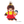 Load image into Gallery viewer, Monchhichi x Chibi Maruko-chan Keychain Plush
