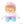 Load image into Gallery viewer, Sweet Sugar Monchhichi Soft L Size Boy – Strawberry Cake Romper Edition
