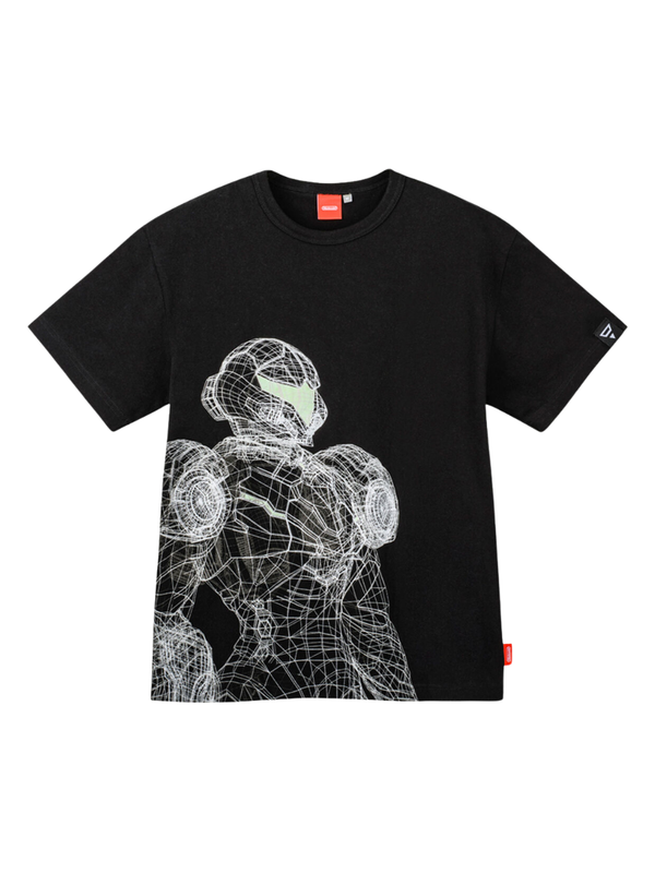 Nintendo Metroid Dread Glow-in-the-Dark Cotton T-Shirt