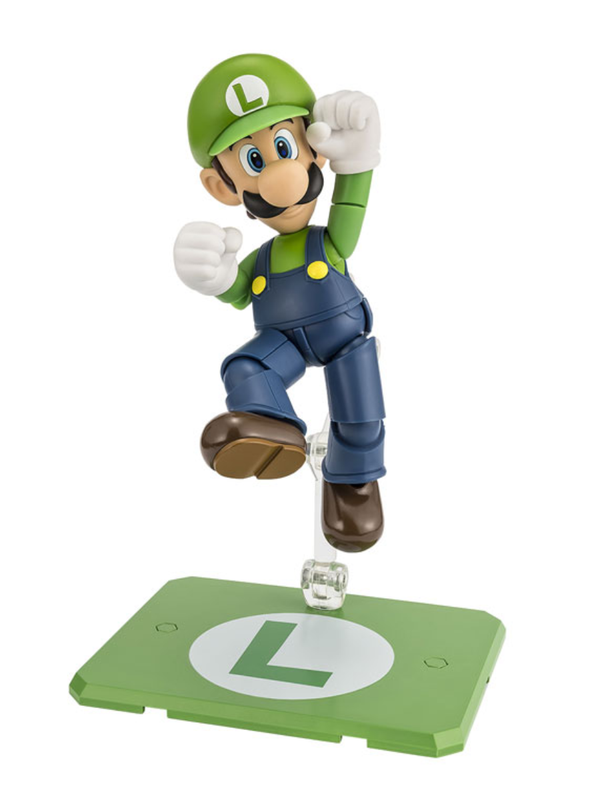 Bandai S.H.Figuarts Super Mario Luigi Action Figure