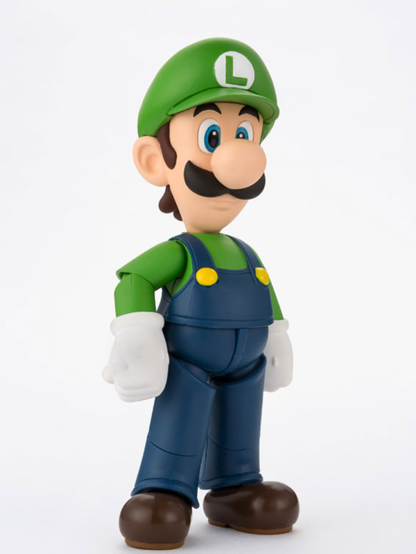 Bandai S.H.Figuarts Super Mario Luigi Action Figure