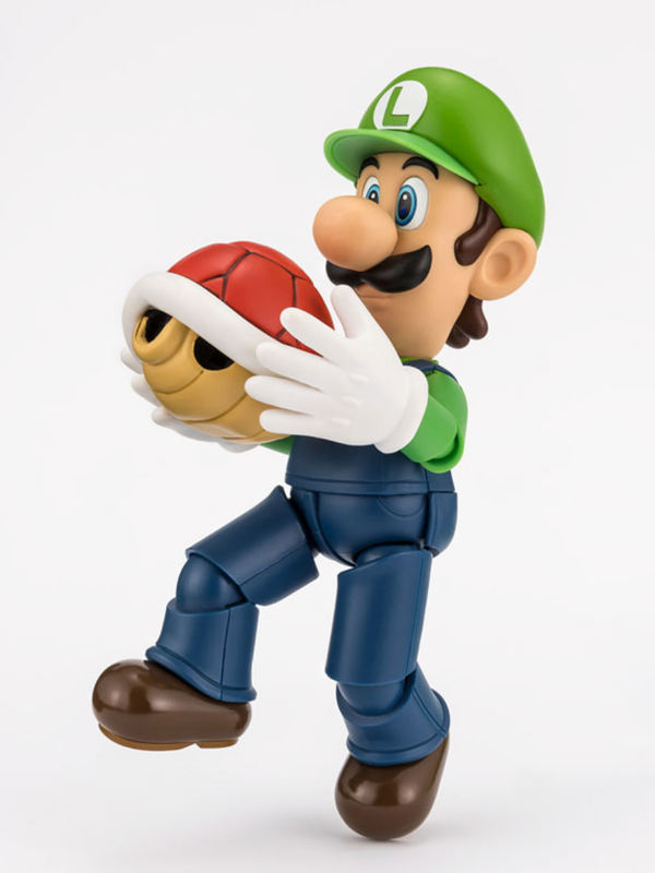 Bandai S.H.Figuarts Super Mario Luigi Action Figure