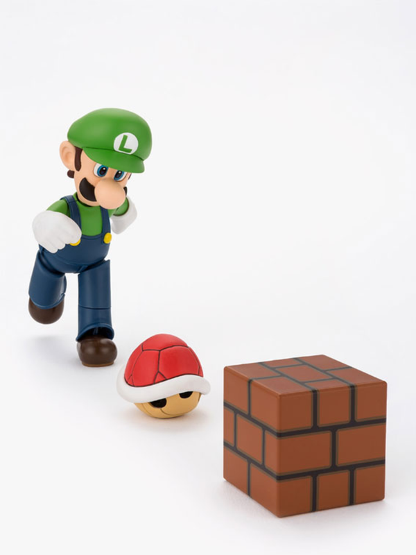 Bandai S.H.Figuarts Super Mario Luigi Action Figure