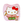 Load image into Gallery viewer, Sumo × Sanrio Hello Kitty Characters Die-Cut Cushion
