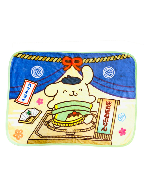 Sanrio × Sumo Pompompurin Blanket