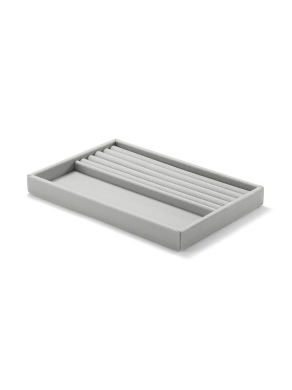 MUJI Acrylic Case Velvet Inner Tray Ring Case